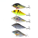 5pcs/Lot 10cm 45g Bionic Jerkbait Lures Slow Sinking NO. 2 Hooks Fit Ocean Lake River With 3D Eyes  For Pike Muskie Troute Shad