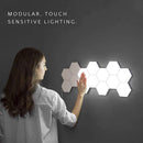 LTOON Touch Wandleuchte Creative Honeycomb Modular Assembly Helios Quantum Lampe LED Magnetische Dekoration Wandleuchte Schlafzimmerlampe