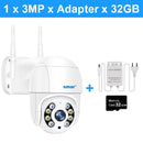 Smar 1080P 3MP 5MP 4K WiFi Kamera Outdoor 5X Digitalzoom PTZ Drahtlose Kamera IR Nachtsicht Zwei-Wege-Audio Home Security XMEYE