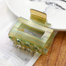 Mode Leopardenmuster Haarkrallen Geometrische Haarklemme Grab Hair Styling Haarspangen für Frauen Mädchen Haarnadel Haarschmuck