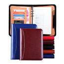 A6/A5/B5 Manager Folder Padfolio Diary Notebook and Journal Calculator Binder Spiral Note Book Business Zipper Bag Line Handbook
