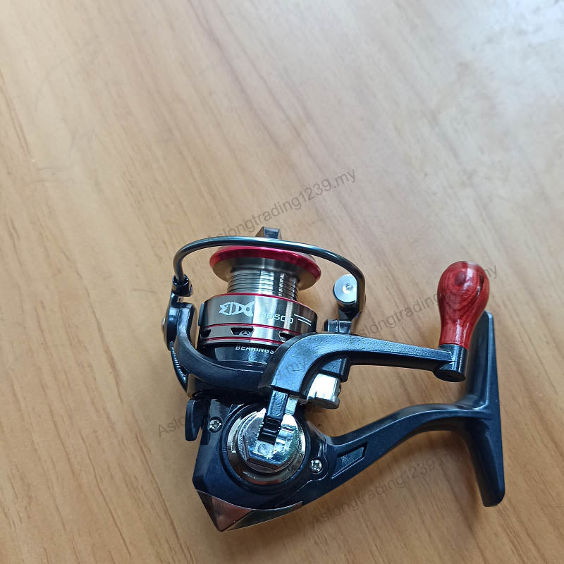 GT500 5,2: 1 Mini-Spinnrolle Outdoor Eisfischen Sea Rock Raft Angelrute Gear Metallspule Tackle Karpfen Crucian Bass Reels