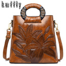 Braun Luxus Handtaschen Frauen Taschen Designer Hochwertige Leder Handtasche Mode Schulter Umhängetasche für Frauen 2020 Tragetasche