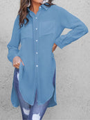 Tunics Women Shirts Celmia  Summer Vintage Leopard Print 2022 Long Blouses Elegant Long Sleeves Office Tops Casual Loose Blusas