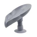 Caja de jabón en forma de hoja caja de soporte de jabón de drenaje soporte de jabón de ducha de baño bandeja de placa de almacenamiento suministros de baño Gadge de baño