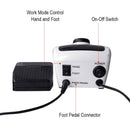 32W 35000RPM Nagelbohrmaschine Set mit Schleifband Professionelle Fräsmaniküremaschine Set Kit mit Nagelbohrer Set Kit