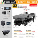 ZLL SG907 MAX GPS Drohne 4K Kamera 5G FPV WiFi mit 3-Achsen Gimbal ESC 25 Minuten Flug Brushless RC Quadcopter Profesional Dron