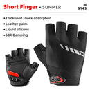 ROCKBROS Fahrradhandschuhe MTB Rennrad Anti-Schock Mountainbike Fingerlose Handschuhe Männer Frauen Atmungsaktiv Radfahren Sport Rutschfester Handschuh