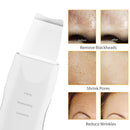 Ultrasonic Skin Scrubber Rechargeable Ion Deep Face Cleaning Vibration Massager Acne Blackhead Removal Cleanser Exfoliating Pore