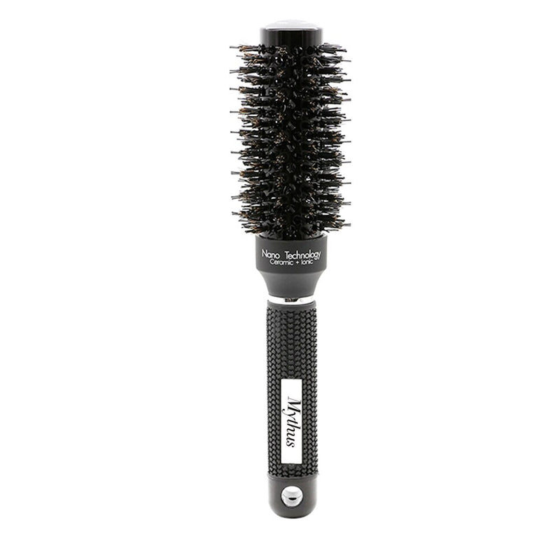 Mythus Professional Nano Technology Ceramic Ionic Hair Rundbürste Wildschweinborsten Antistatische Hitzebeständige Lockenbürsten