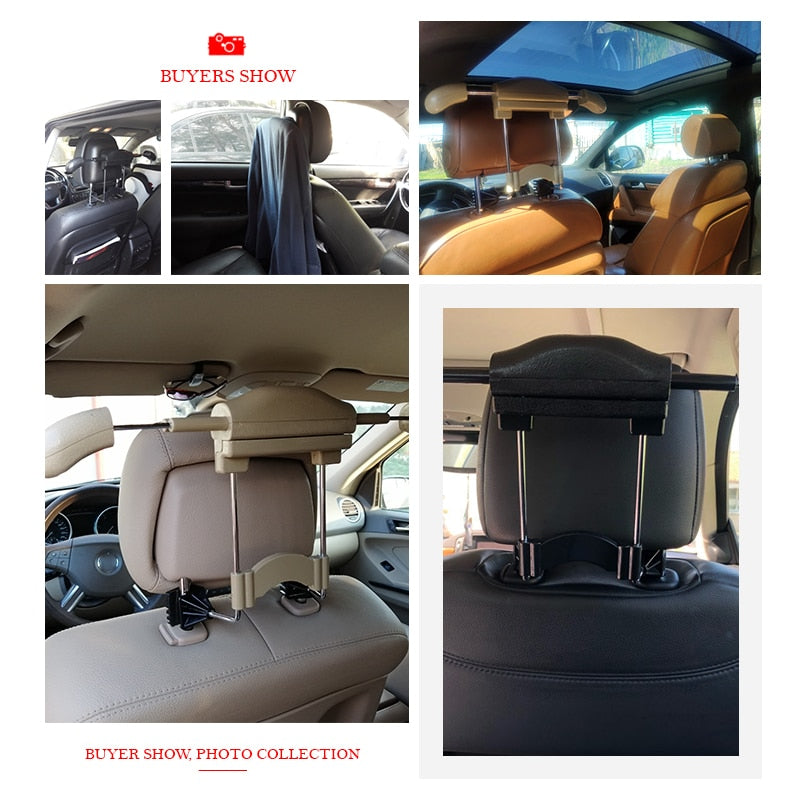 Autositz Kleiderbügel Kleidung Anzüge Halter Organizer Halterungen Halter Autoinnenausstattung Zubehör Zubehör Ausrüstung Artikel Stuff Produkte