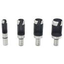 Herramienta de perforación de chaflán para carpintería, paquete de 23, brocas avellanadoras, cortador de enchufe de madera y automático