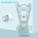 Ergonomische Babytrage Infant Baby Hipseat Carrier Ergonomische Känguru-Babytrage nach vorne gerichtet für Babyreisen