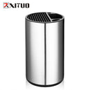 XITUO Edelstahl Messerhalter Küchenständer Halter Multitool Hochwertiges Aufbewahrungswerkzeug für Damaskus Kochmesser Fleischmesser