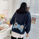 Fun Cartoon Game Stlyle Small Crossbdoy Bag for Women Fashion Purses and Handtasche Clutch Bag Shoulder Bag with Chain Strap 2021