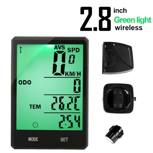 INBIKE Waterproof Bicycle Computer Wireless And Wired MTB Bike Cycling Odometer Stopwatch Speedometer Watch LED Digital Rate