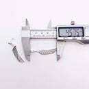 Ohrringe Heller Kolibri-Flügel Neu Regenbogen Böhmen Geschenk für Frauen Hochwertiges 925er Sterlingsilber Mehrfarbiger feiner Schmuck