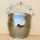 Soman Jethelm Visier Bubble Flip Up Motorräder Visier Capacete Lens Helmzubehör BV01