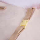 KAWOSEN 1 Stück langer Kunstpelz-Sitzbezug, universelle künstliche Plüsch-Autositzbezüge, süßes Plüsch-Schnee-Sitzkissen LFFS02