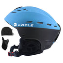 LOCLE Skihelm Herren Outdoor Sport Skihelm Damen Kinder CE Zertifizierung Ski Skateboard Snowboard Helm S/M/L/XL 52-64cm