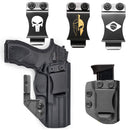 Kydex Innenbundholster für Taurus TH9 TH40 9 mm .40 IWB-Hülle in voller Größe, Gürtelhose, verdeckte Trageweise