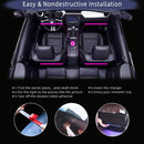NLpearl APP Car Interior Umgebungslicht Neon LED Streifen Fußlicht mit USB Wireless Remote Music Auto Atmosphere Dekorative Lampe