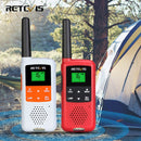 Retevis RT649B Walkie Talkie 2 or 4 pcs PMR446 Walkie-talkies 1.8km for Motorola Two-way radio Hunting Fishing Rechargeable VOX