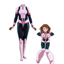 Anime My Hero Academia Cosplay Kostüm Cosplay Boku no Hero Academia Ochaco Uraraka Halloween Fancy Ball Suit Strampler für Frauen