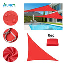 Refugio solar a prueba de agua, parasol triangular, protección para exteriores, jardín, Patio, piscina, toldo de vela de sombra, parasol para acampar 420D