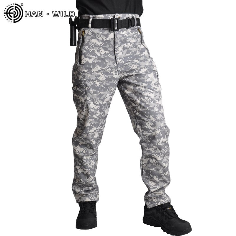 Pantalones tácticos Pantalones militares de camuflaje Pantalones casuales de combate Pantalones de carga Ripstop repelente al agua Pantalones 5XL para hombres Primavera Otoño