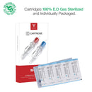 Kit de tatuaje profesional, juego de máquina rotativa de tatuaje, Cartucho de maquillaje permanente, aguja, tatuaje, arte corporal