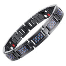 Rainso Bio Energy Titan Armband Armreif Magnetisch Gesundheitspflege Schmerzlinderung Armbänder Für Männer Freundschaft Schmuck Mode