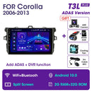 Vtopek 9" 4G Carplay 2din Android 11 Autoradio Multimedia Player GPS Navigation für Toyota Corolla E140/150 2006-2013 Haupteinheit