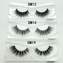 Wholesale 30 pairs no box Mikiwi Eyelashes 3D Mink Lashes Handmade Dramatic Lashes 32 styles cruelty free mink lashes