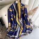 Warmer Winterschal Kaschmir Frauen Pashmina Design Druck Schals Wrap Weibliche Dicke Decke Weiche Bufanda Stolen 2022 Mode