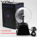 Neuheit Glas Magic Plasma Ball Licht elektrische Lampe 220 V 3 4 5 6 Zoll Nachtlicht Kinder Geschenk Geburtstag Weihnachtsdekor Plasmalampe