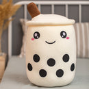 25/70 cm Real-Life Bubble Tea Cup Plüschtier Kissen Gefüllte Lebensmittel Weiche Puppe Milch Tee Tasse Kissen Kissen Kinder Spielzeug Geburtstagsgeschenk