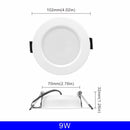 10 teile/los Led Downlight 3 Watt 5 Watt 7 Watt 9 Watt 12 Watt 15 Watt 220 V Deckeneinbauleuchte 3/4/5 zoll Runde Led Panel Down Light Scheinwerfer Beleuchtung