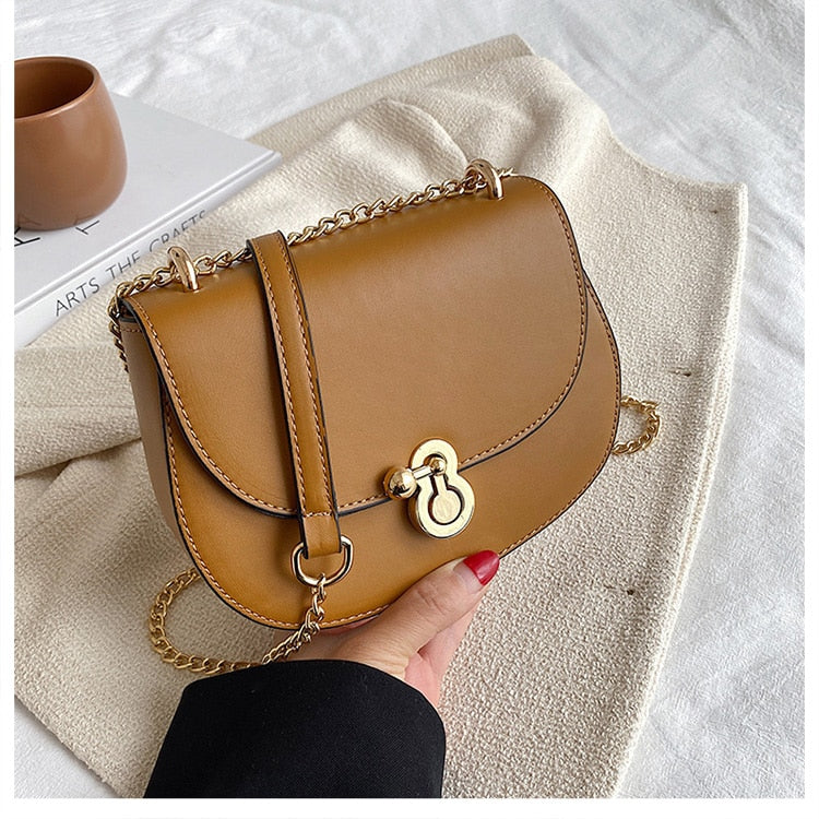 PU Leather Contrast Color Crossbody Bags For Women 2022 Fashion Small Shoulder Bag Female Handbags And Purses Travel Bags