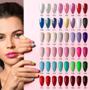 40 Farben Nagellack Super Maniküre Set 120/80/54W LED Nagellampe Nagelset mit allen Werkzeugen für die Maniküre elektrische Nagelfeile