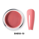 Beautilux Hard Builer Nail Art Gel Pink Clear Milky Camouflage Self Leveling UV Gel French White Gels Nail Polish 50g