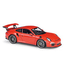 WELLY Maßstab 1:24 Diecast Simulator Auto Porsche 911 GT3 RS Modellauto Legierung Sportwagen Metall Spielzeug Rennwagen Spielzeug für Kinder Geschenk