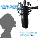 MAONO USB-Mikrofon-Kit Professionelles Podcast-Kondensatormikrofon 192 KHZ/24 BIT Für PC Karaoke Youtube Studio-Aufnahmemikrofon A04