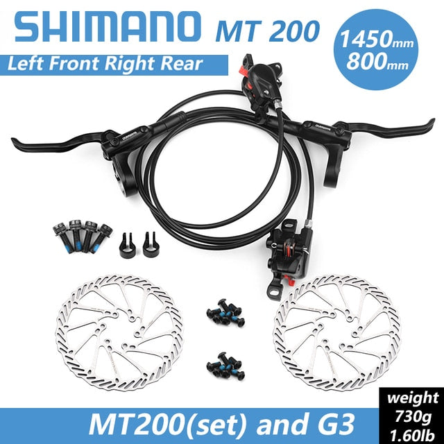 Shimano BR BL MT200 Fahrradbremse MTB Bremse Hydraulische Scheibenbremse 750/800/1350/1450/1500mm Mountain Clamp Bremsen Upgrade MT315