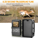 24MP 1080P Video Wildlife Trail Camera Photo Trap Cámaras de caza infrarrojas HC802A Wildlife Cámaras de seguimiento de vigilancia inalámbrica