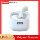 Original Lenovo LP40 Pro TWS Earphones Wireless Bluetooth 5.1 Sport Noise Reduction Headphones Touch Control 250mAH Earphones