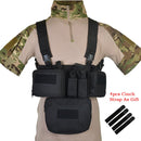 CS Match Wargame TCM Chest Rig Airsoft Chaleco táctico Paquete militar Revista Bolsa Funda Sistema Molle Cintura Hombres Nylon