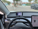 Soporte de teléfono móvil para coche para Tesla modelo 3 Y Clip fijo soporte de seguridad para teléfono móvil, soporte de teléfono Tesla para pantalla HUD soporte de teléfono