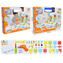 Bohrschraube 3D Kreatives Mosaik Puzzle Spielzeug Für Kinder Bauklötze Spielzeug Kinder DIY Bohrmaschine Set Jungen Pädagogisches Spielzeug