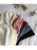 2022 suéteres básicos de cuello alto para mujer, suéter grueso y cálido para otoño e invierno, Tops ajustados, suéter de punto acanalado, Jersey suave para mujer